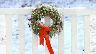 Christmas Wreaths HD Wallpaper High Definition