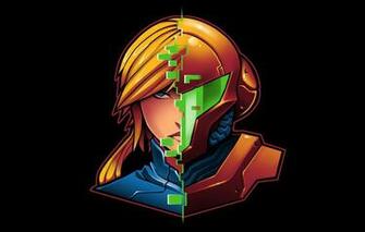 Wallpaper Girl Face Samus Aran Metroid