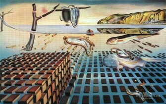 Salvador Dali Wallpaper Seated Girl Seen