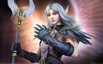 Sorcerer Elf 3d Girl Fantasy