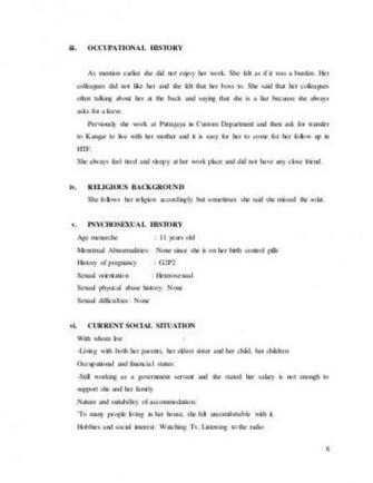 Long Case Schizophrenia