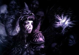 Dark Warrior Wallpaper