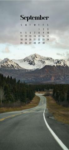 September Calendar Wallpaper Best Desktop Phone Background