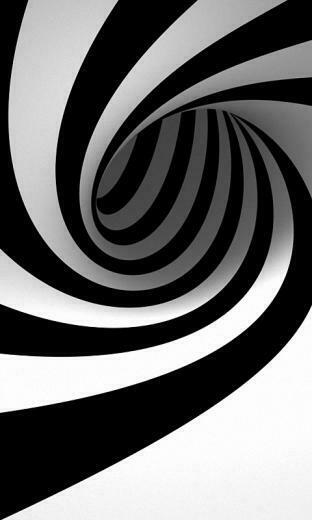 HD 3d Black And White Nokia Phone Wallpaper Mobile Background