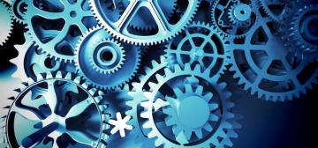 Mechanical Gear Technology Background Gears