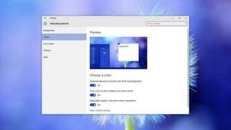 Make Windows Change Color To Match Your Desktop Wallpaper