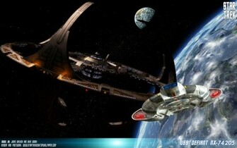 Deep Space Nine Uss Defiant Star Trek Computer Desktop Wallpaper