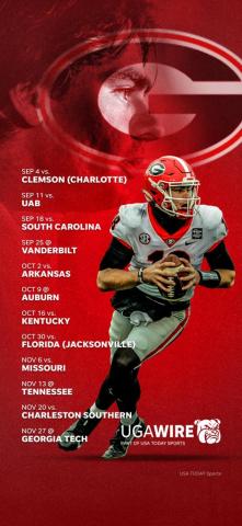 Georgia Football Able Bulldogs Schedule