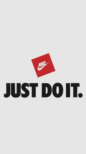 Nike Just Do It White iPhone Wallpaper Pocket Walls HD
