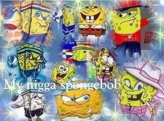 Gangsta Spongebob Cool Graphic