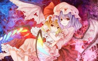 Anime Touhou Flandre Scarlet Remilia Wallpaper