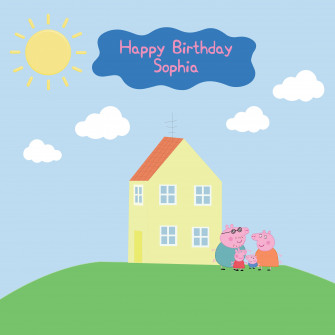 Peppa Pig House Wallpaper Secret