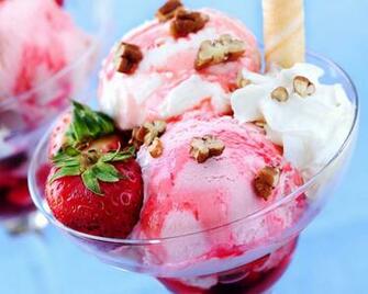 Strawberry Ice Cream Wallpaper Gallery