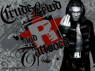 World Raseling Wwe Edge Wallpaper