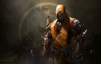 Wallpaper Mortal Kombat Mk Ninja Tremor Stone Games