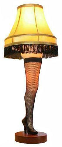 Christmas Story Leg Lamp
