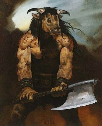 Minotaur Fantasy Art Wallpaper With A High Quality Keith Parkinson