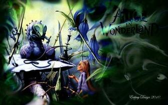 Trippy Wonderland Wallpaper Alice In