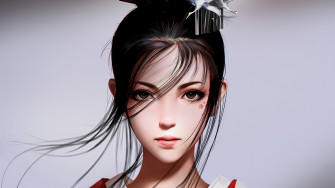 Asian Girl Kungfu Master 4k Wallpaper HD Artist