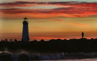 Santa Cruz Lighthouse Desktop Wallpaper