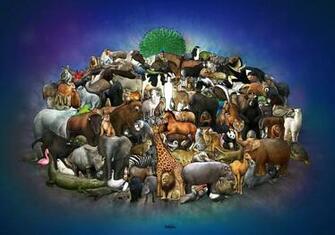 Complex Piece Of Art To Date It Is Composed Entirely Animals All