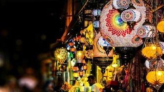 Photography Lights Asian Oriental Scenic Bright Wallpaper