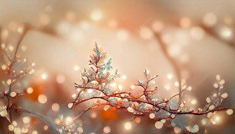 Cute Winter Background Wallpaper