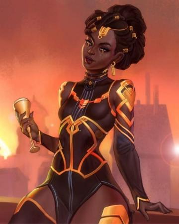 Afro Anime S Instagram Profile Post Mel Medarda From Arcane