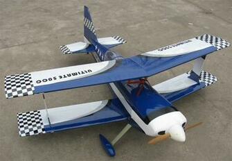 Catalog Ultimate Nitro Gas Bipe Rc Airplane Arf Blue