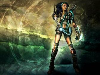 Warrior Girl Fantasy Desktop And Mobile Wallpaper Wallippo