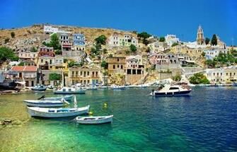 Beautiful Greece Wallpaper Walltor