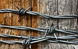 Barb Wire Computer Wallpaper Desktop Background