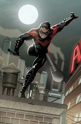 Dcplanet New Nightwing Illustration By