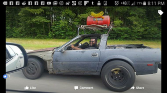 My Post Apoc Z31 300zx Battlecars