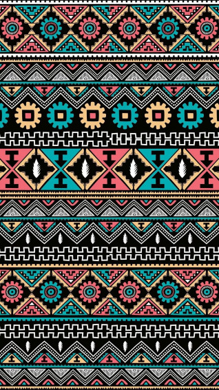 Tribal Pattern Wallpaper On