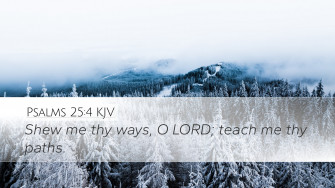 Psalms Kjv Desktop Wallpaper Shew Me Thy Ways O Lord