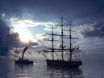 Sailing Boats Wallpaper Tracted Sailboat