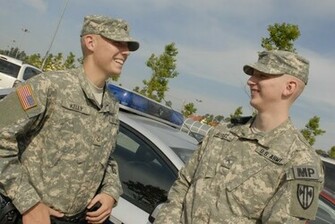Army Military Police Wide Wallpaper