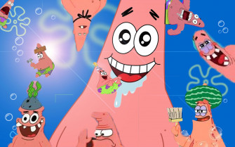 Patrick Star Desktop Wallpaper Clip Art Image