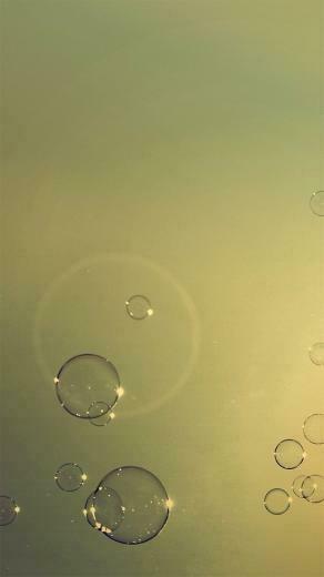 Bubbles Floating