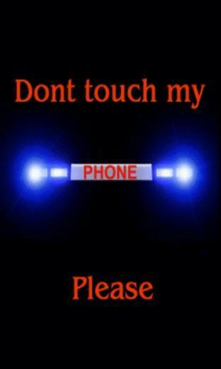 Dont Touch My Phone Lwp Android Live Wallpaper
