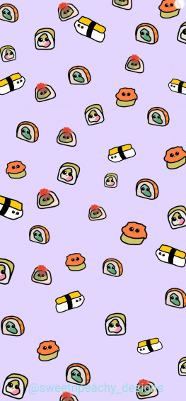 Sweet N Peachy Designs On X This Wallpaper Is An Adorable