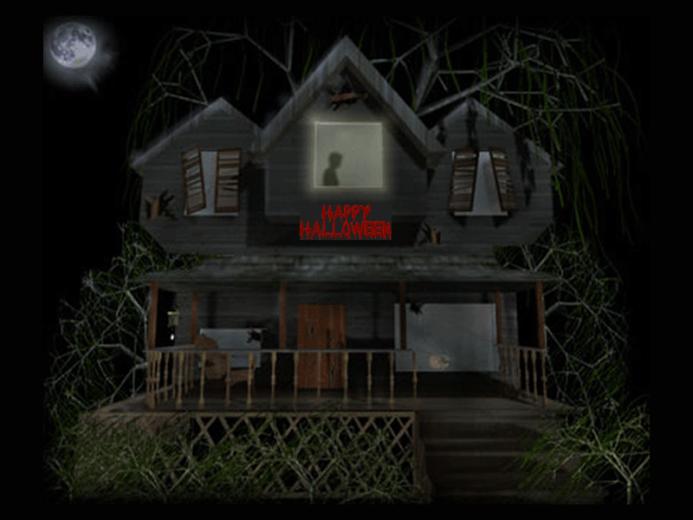 Halloween Wallpaper Haunted House