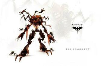 Batman Scarecrow Character Gotham Gears Artwork
