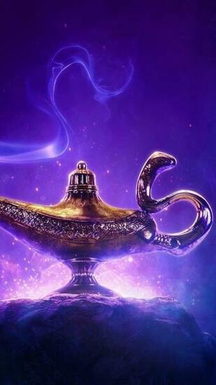 Wallpaper Aladdin Poster HD Movies