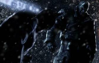 Wallpaper Winter Snow Night Batman Hero Villain Bane