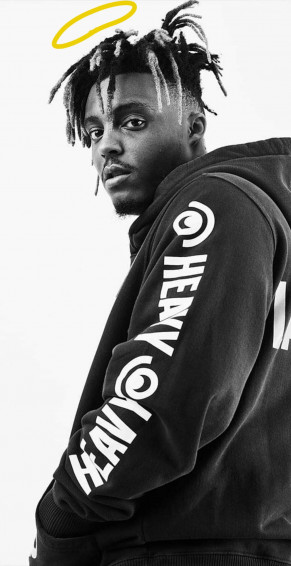 Juice Wrld Desktop B W Wallpaper