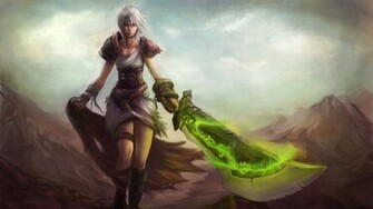 Wallpaper Riven League Of Legends