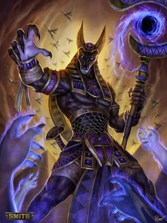 Smite Anubis Nightwalker Skin By Ptimm