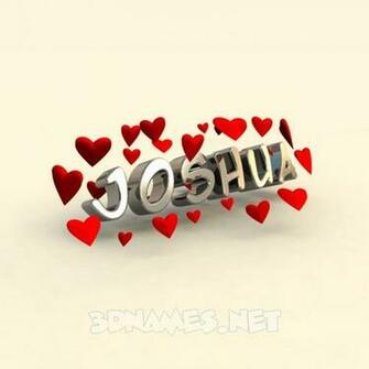 Pre Of In Love For Name Joshua